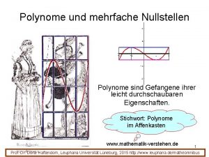 Linearfaktoren mehrfache nullstellen