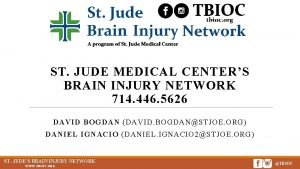 St jude brain injury network