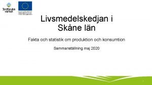 Livsmedelskedjan i Skne ln Fakta och statistik om