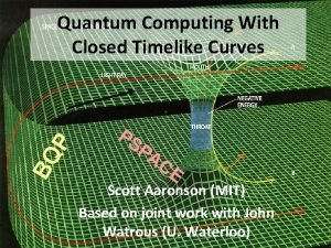 Closed timelike curve