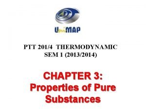 PTT 2014 THERMODYNAMIC SEM 1 20132014 CHAPTER 3
