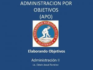 Objetivos no verificables y verificables ejemplos