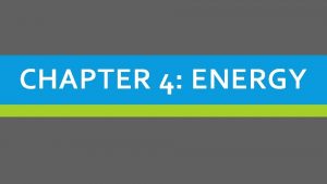 Chapter 4 section 1 the nature of energy worksheet answers
