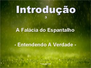 Falácia do espantalho