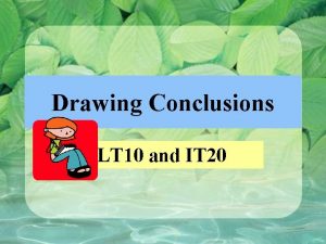 Drawing conclusions for kids Drawing conclusions for kids