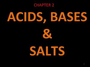 Baking soda acid or base