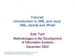 Java xml dom