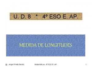 U D 8 4 ESO E AP MEDIDA