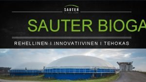 SAUTER BIOGA REHELLINEN I INNOVATIIVINEN I TEHOKAS INNOVAATIOTA