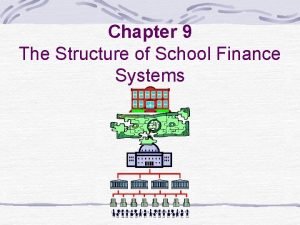 School finance systems