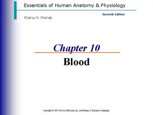 Essentials of Human Anatomy Physiology Seventh Edition Elaine