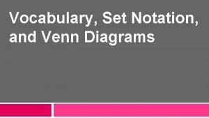 Set notation venn diagrams worksheet