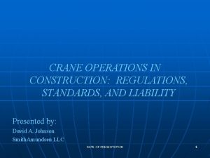 Crane operator responsibilities osha