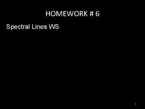 The diagram shows the characteristic spectral line