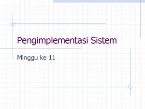 How to make implementation plan How to make implementation plan