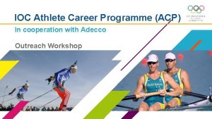 Acp programme