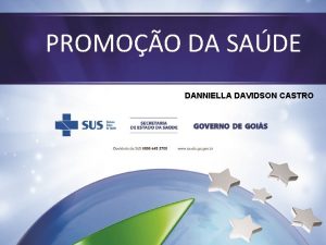 PROMOO DA SADE DANNIELLA DAVIDSON CASTRO HISTRICO Hipcrates