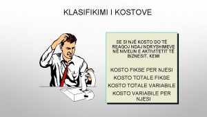 Kosto variabile per njesi