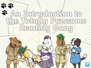 Pawsome reading gang