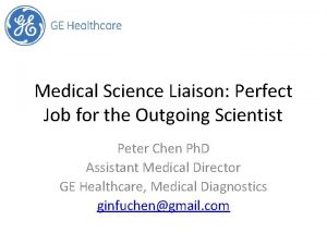 Medical liaison job description