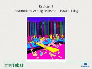 Postmodernisme og realisme