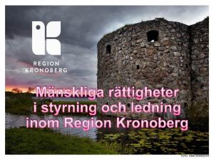 Mnskliga rttigheter i styrning och ledning inom Region