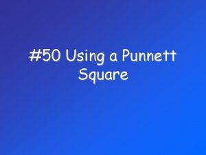 Punnett square