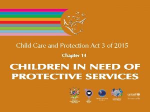 Child Care and Protection Act 3 of 2015