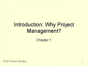 Sample introduction for project