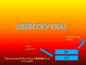 Liberecký kraj prezentace