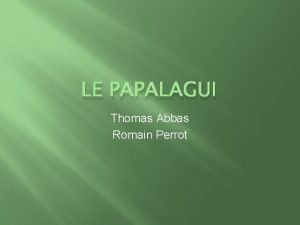 Thomas abbas Thomas abbas