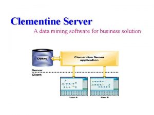Clementine data mining