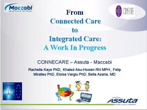 Connected care definition