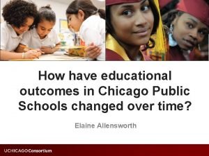 Uchicago consortium on school research