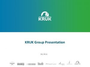 Kruk investor relations