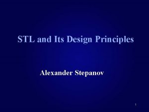 Stepanov stl