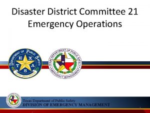 Emergency management