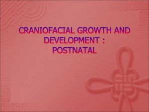 Prenatal growth of cranial base