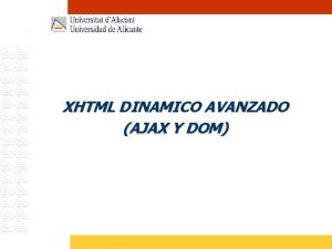 Ajax xhtml Ajax xhtml