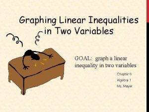 Shaded half plane below a solid slanted line Shaded half plane below a solid slanted line
