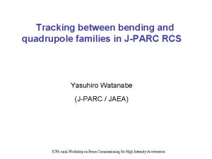 Quadrupole magnet Quadrupole magnet