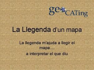 Llegenda mapes