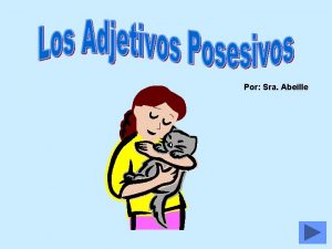 Possessive adjectives definition