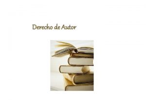 Derechos de autor