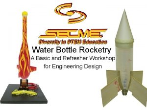 Bottle rocket fin designs