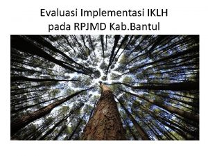 Rpjmd kabupaten bantul