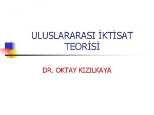 ULUSLARARASI KTSAT TEORS DR OKTAY KIZILKAYA BLM 3