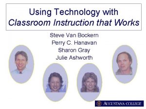 Using technology with classroom instruction that works