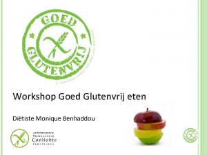Workshops glutenvrij