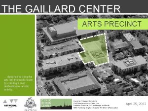 Gaillard center parking